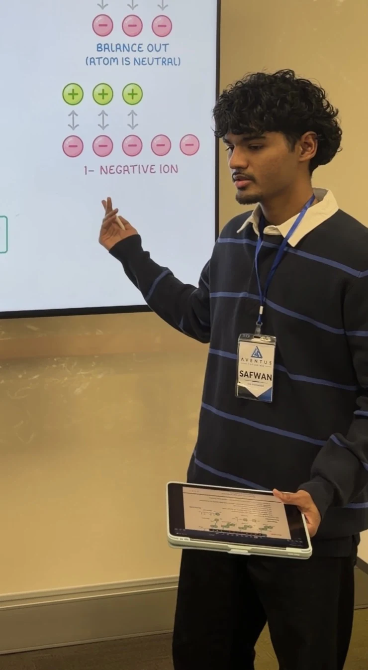 Aventus founder teaching a class